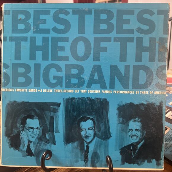 BEST OF THE BIG BANDS 3X VINYL LP ALBUM 1963 CAPITOL RECORDS VARIOUS ARTISTS EX - Picture 1 of 16